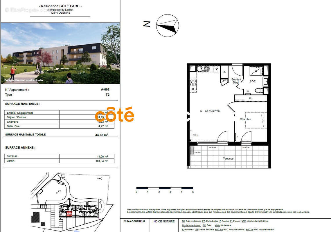 Appartement à OLEMPS