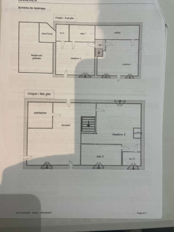  Maison de 310 m² avec gîte – 5 588 m² de terrain – Fraîcheur naturelle et revenus locatifs – Grandrif (63) - photo 37