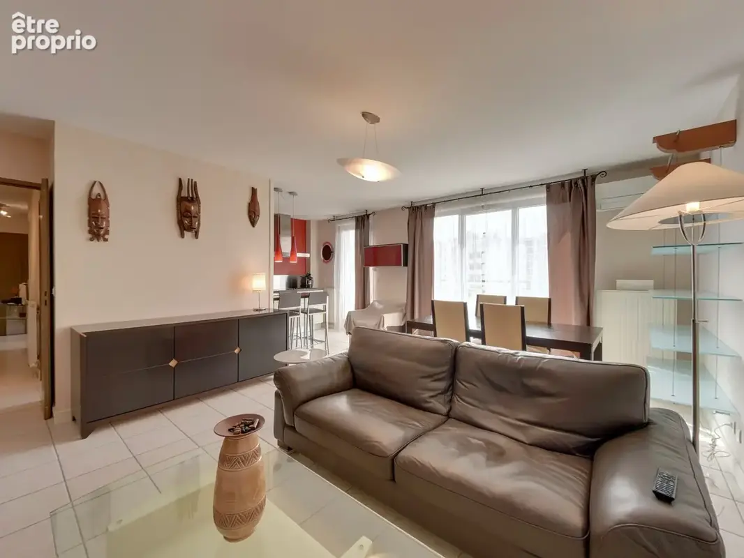 Superbe 3 pieces + cuisine en dernier etage grenoble deportes stalingrad - photo 2