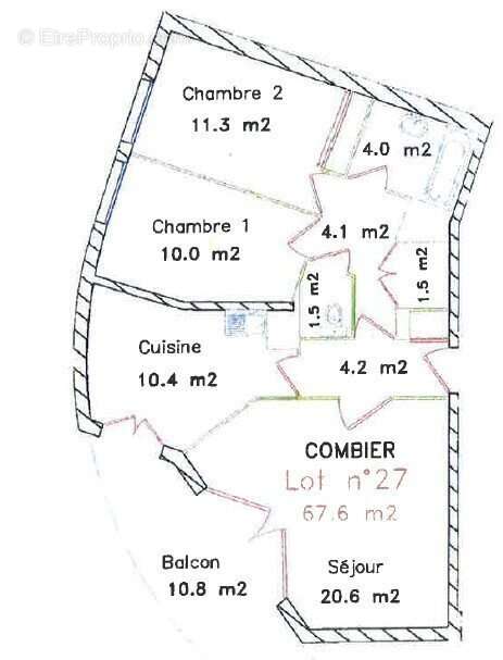 Appartement à VILLEURBANNE