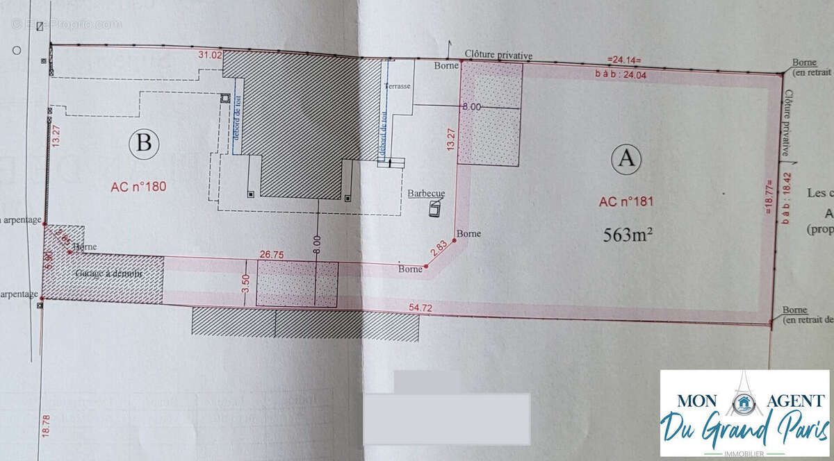 Terrain à BURES-SUR-YVETTE