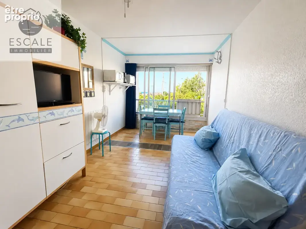 Vente studio cabine + parking face a la mer quartier corniche a sete - photo 4