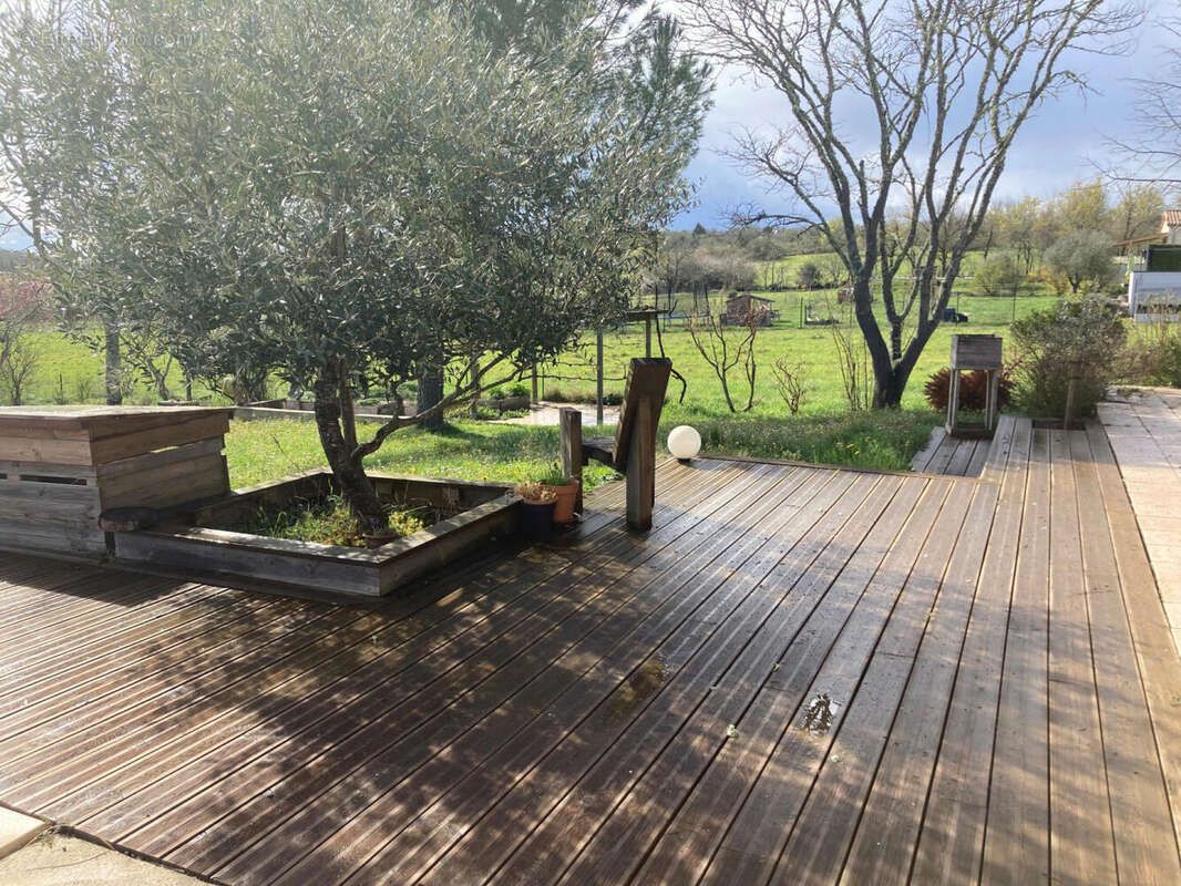 terrasse sud 1 - Maison à ARCAMBAL