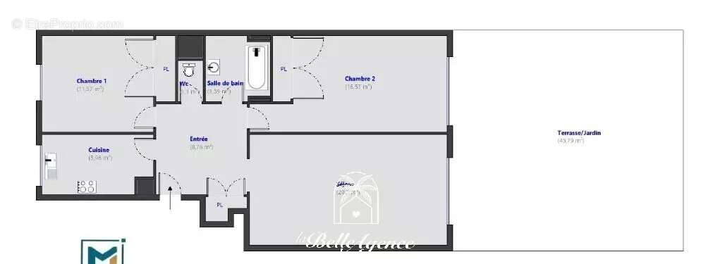 Appartement à LE CANNET