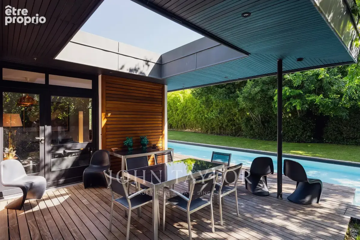 Parc bordelais - maison d'architecte - jardin - piscine - garages - photo 2