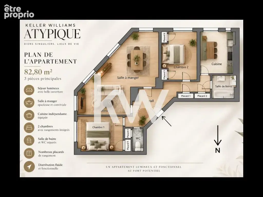 Appartement à L'ETRAT