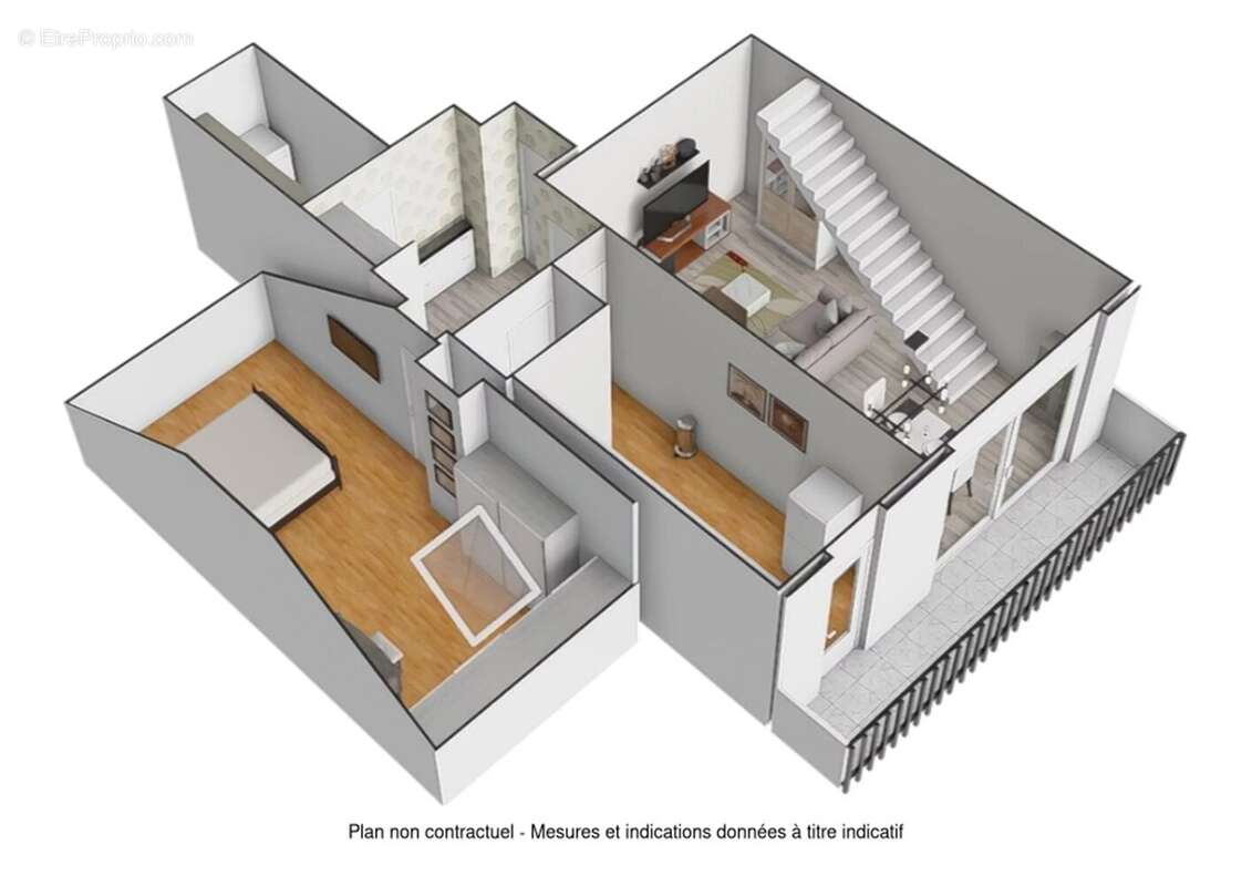 Appartement à LES MUREAUX
