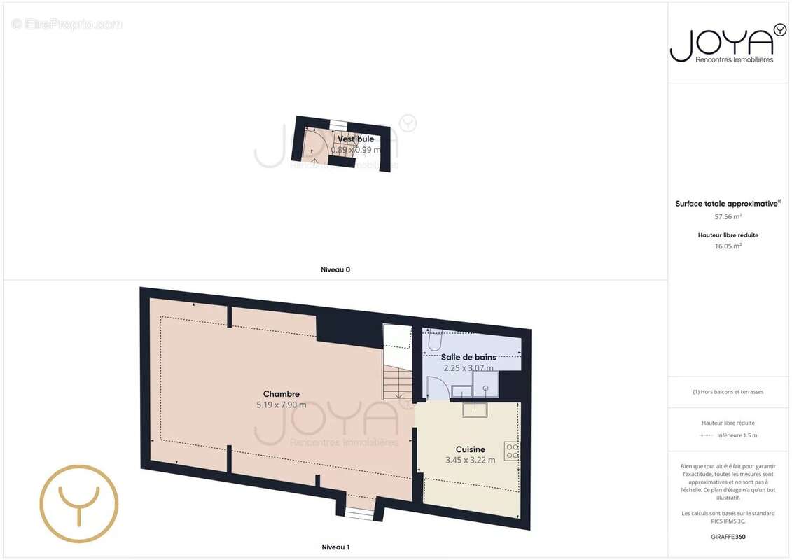 Appartement à PONT-SAINTE-MARIE