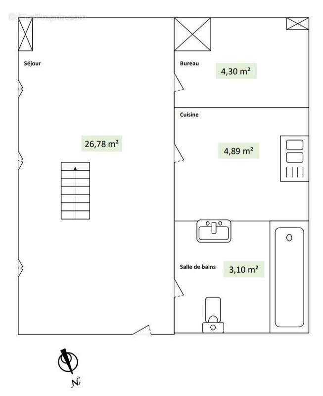 Photo 9 - Appartement à BOIS-COLOMBES