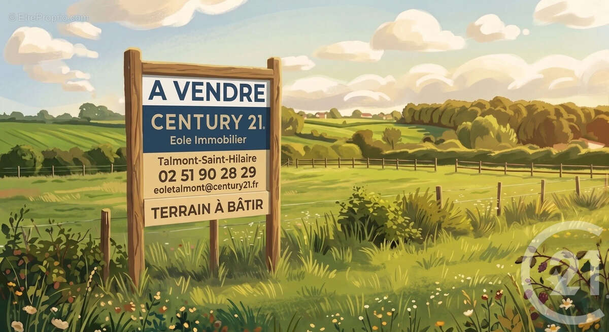 Terrain à TALMONT-SAINT-HILAIRE