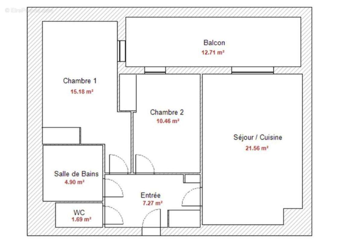 Appartement à LA MULATIERE