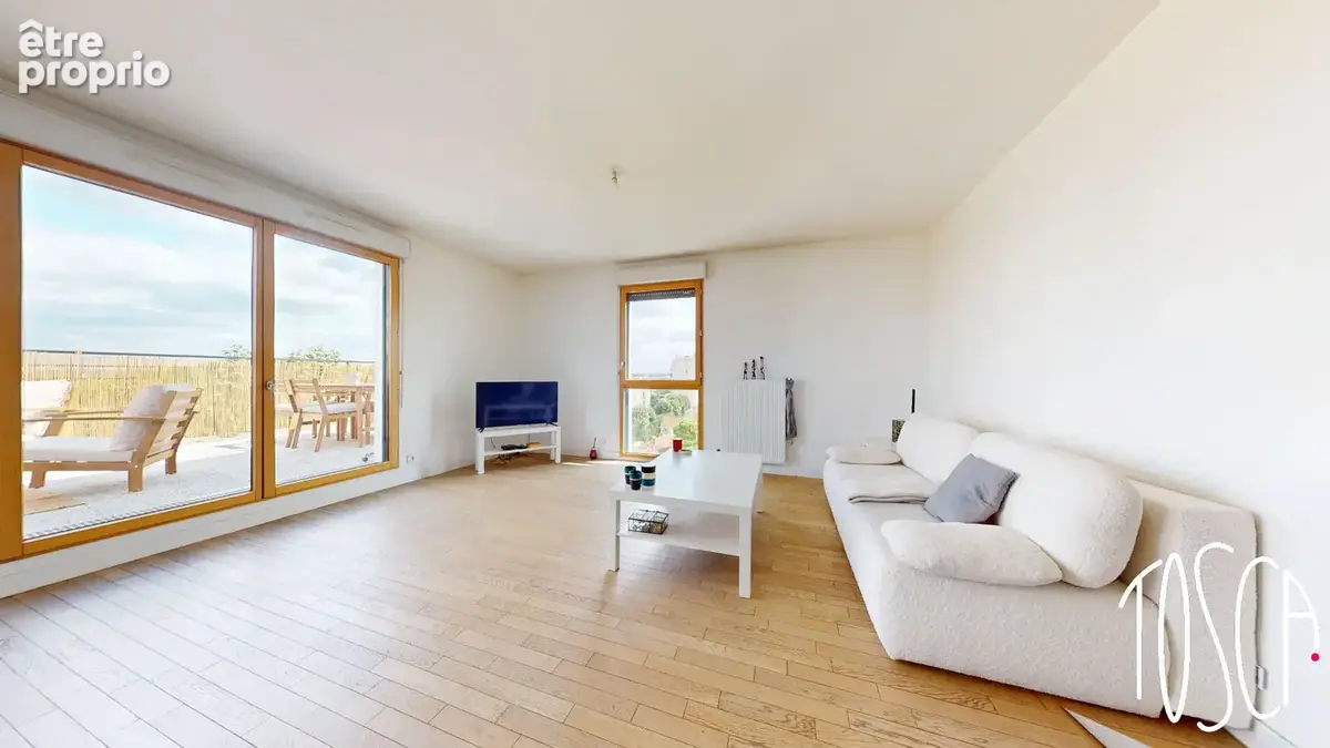 Exclusivite - thiais - appartement 3 pieces  de 62 m² avec terrasse de 17 m² - parking - photo 4
