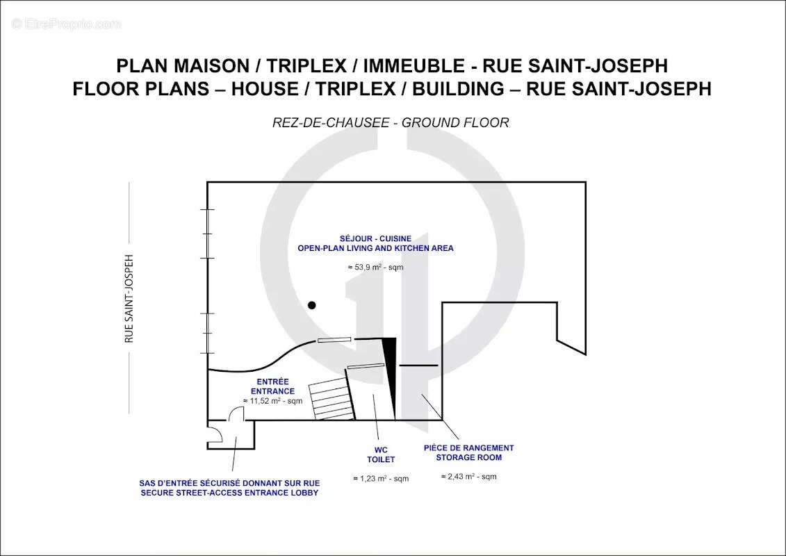 Appartement à PARIS-2E