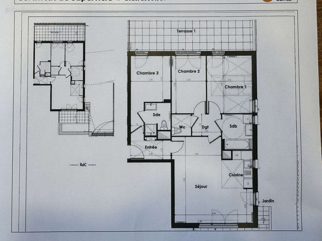 Appartement à BOUSSY-SAINT-ANTOINE