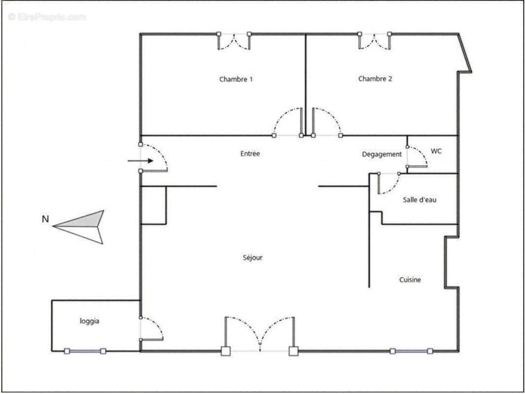 Appartement à MARSEILLE-5E