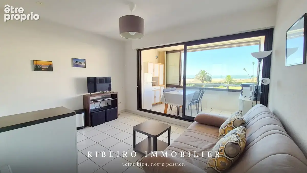 Appartement vue mer à vendre — Rochelongue, Cap d'Agde - photo 2