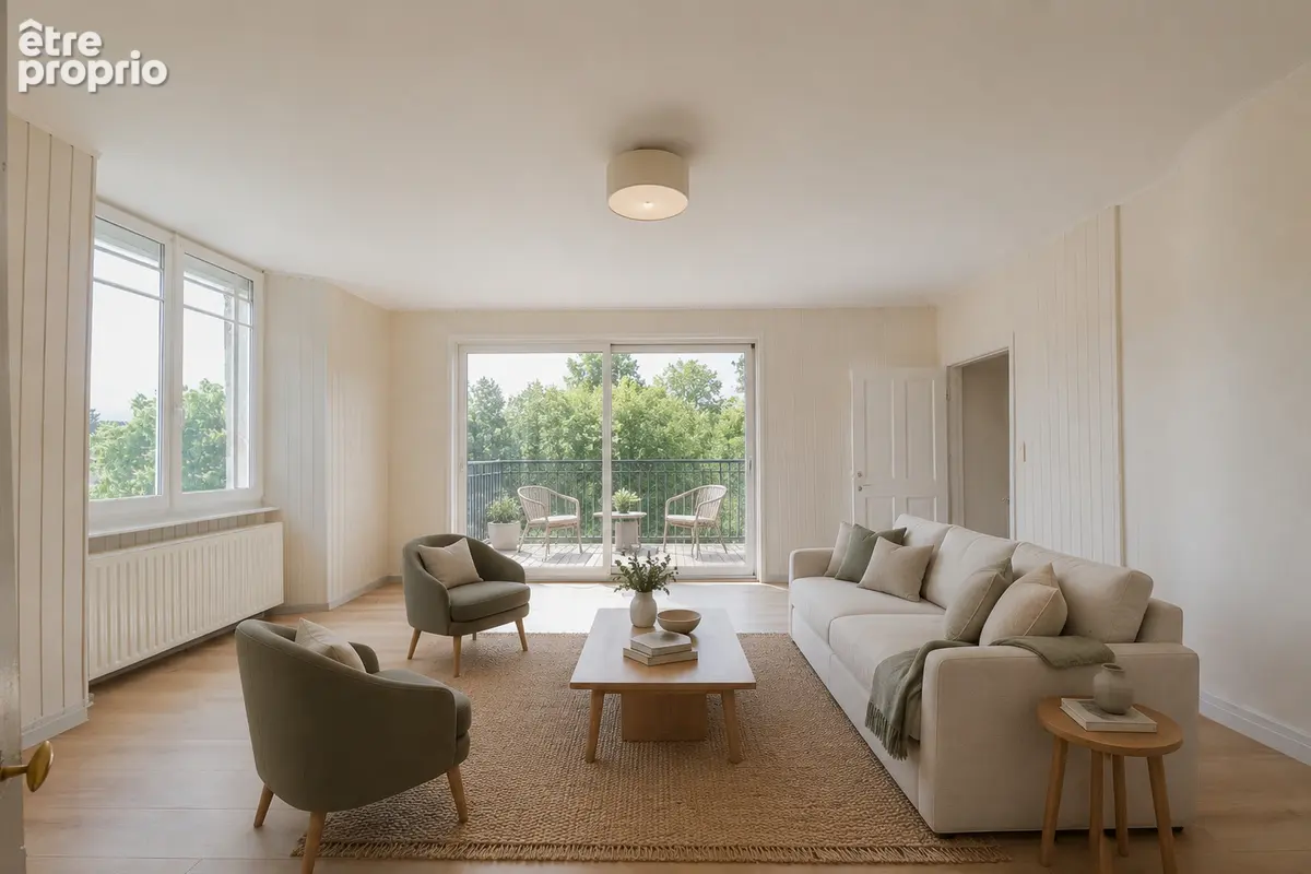 Appartement de 150 m² et 150 m² de combles aménageables - 4 pieces à orchamps-vennes - photo 4