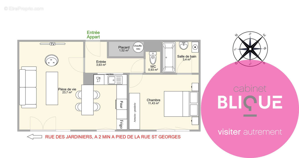 Appartement à NANCY