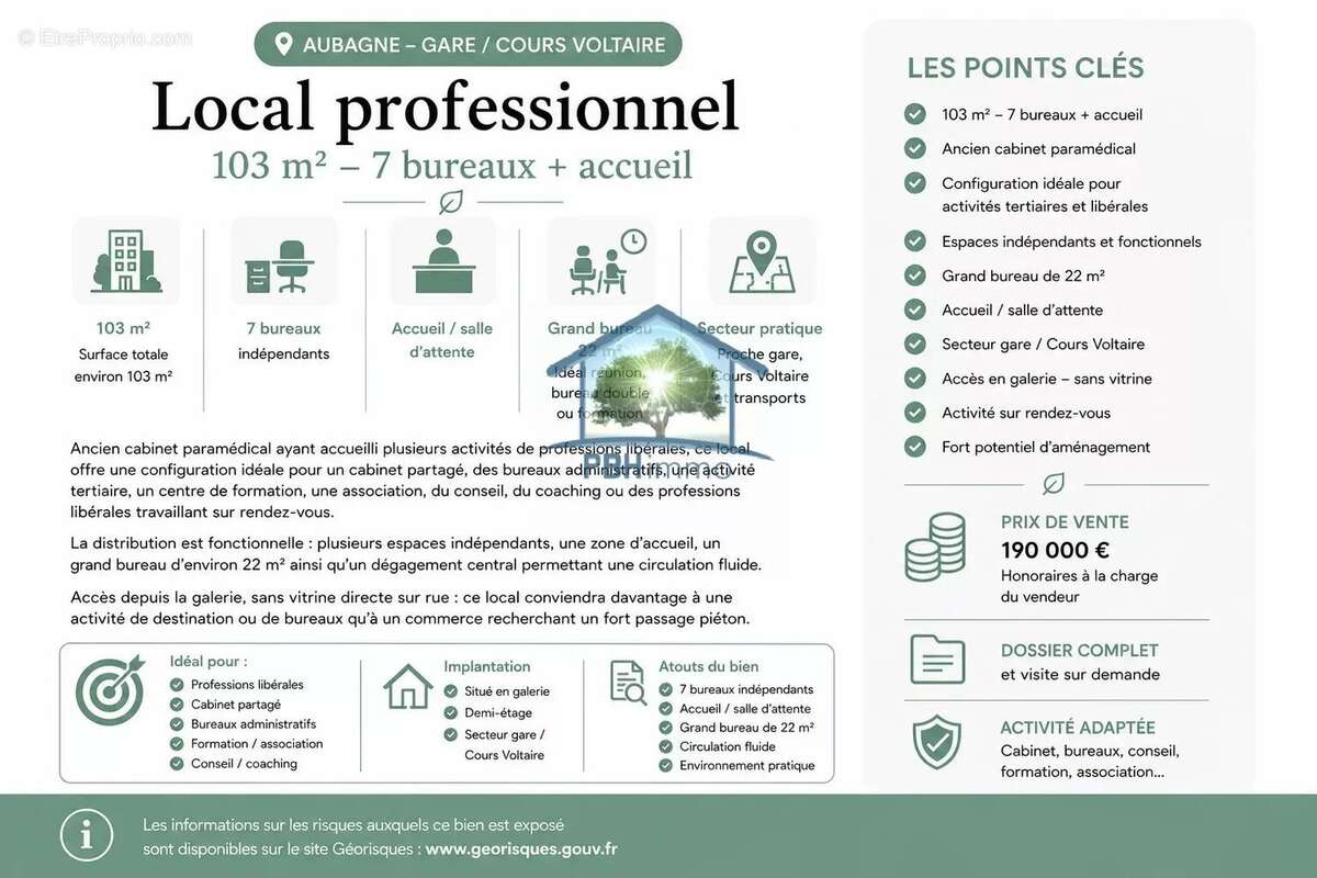 Commerce à AUBAGNE