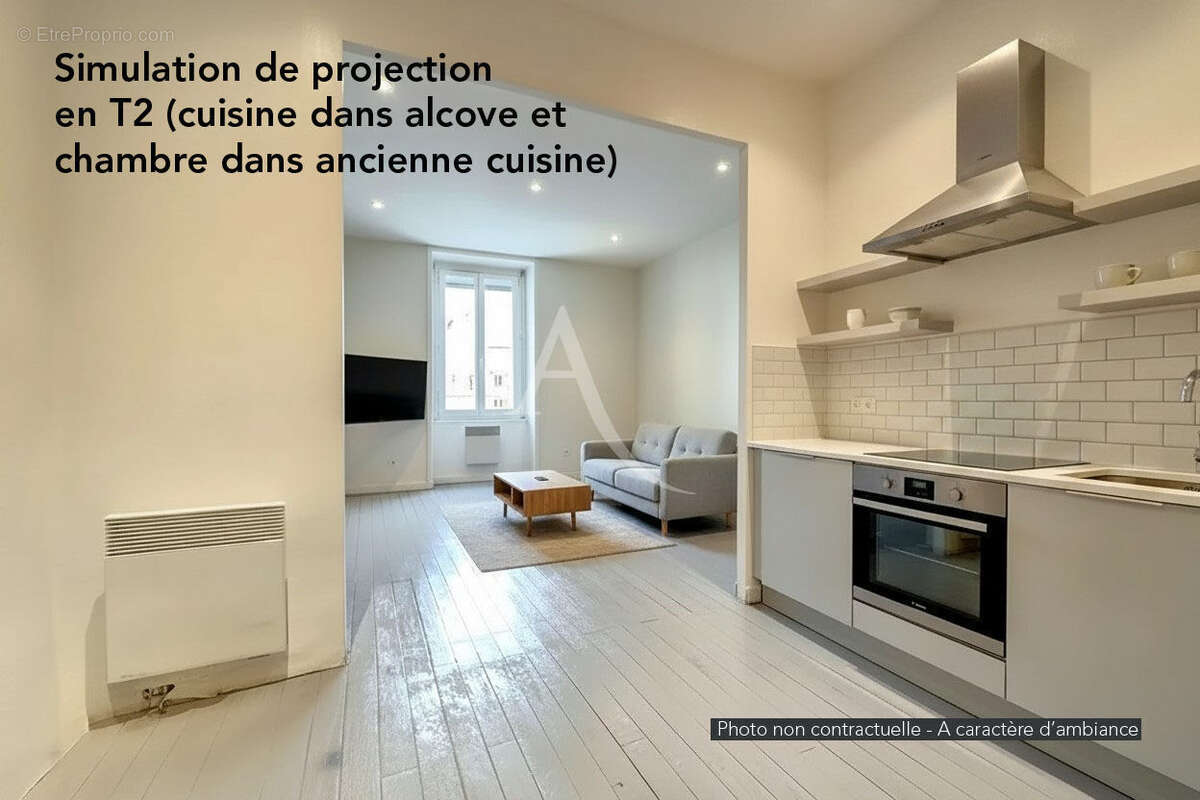Appartement Lyon Studio 41 m2 - photo 10