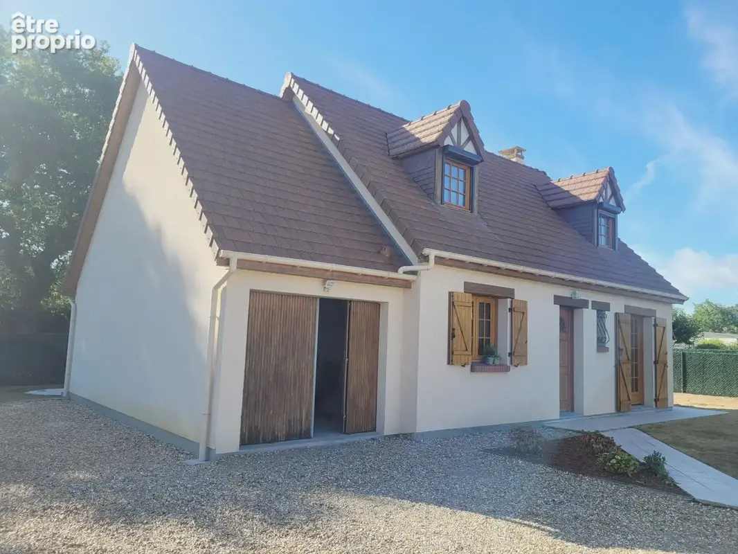 A vendre maison traditionnelle F5 avec un jardin clos à Heudebouville - Maison à HEUDEBOUVILLE