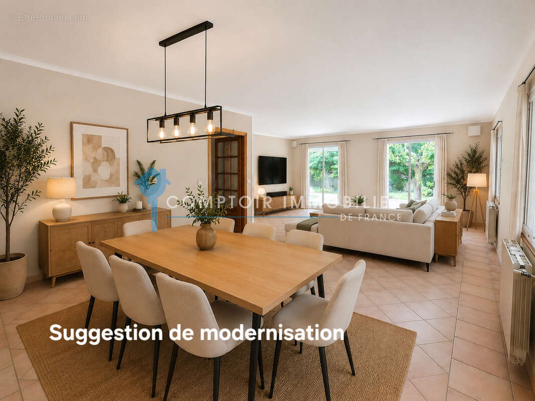 Dépt Hérault (34) -Aniane - À vendre - Villa T4/T5 avec terrasses, piscine, garage, sous-sol, parcelle de 1800 - photo 10