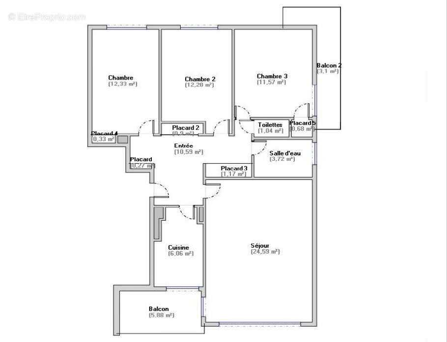 Appartement à SAINT-MAUR-DES-FOSSES