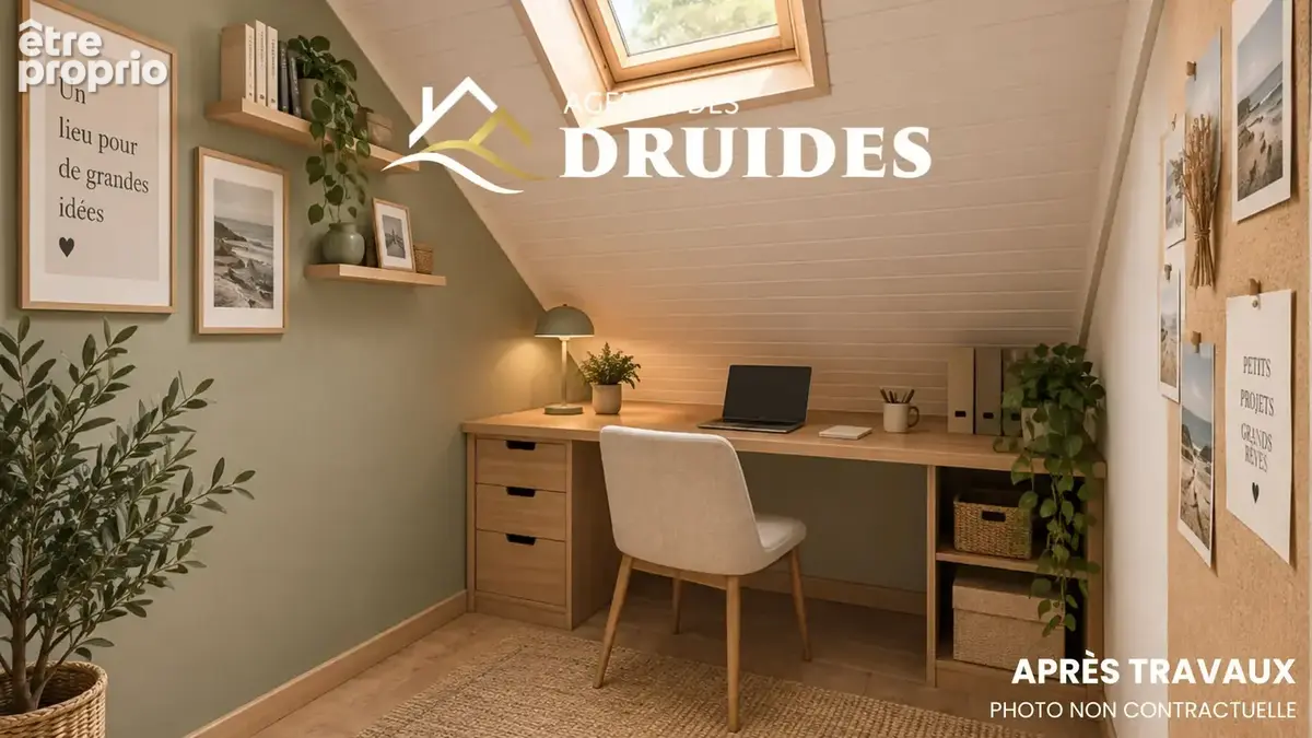 A vendre Saint-Philibert - Maison 106 m² - 3 chambres - Jardin, véranda - Proche rivière et mer - Beau potentiel - photo 12