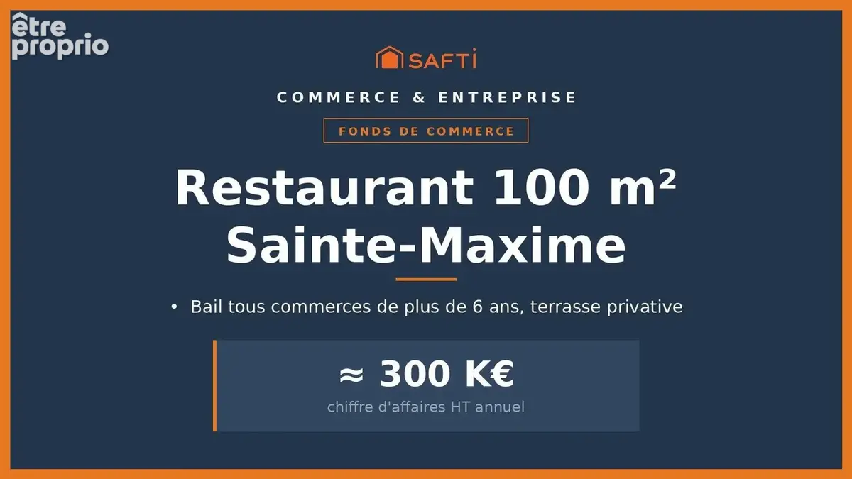 Photo 1 - Commerce à SAINTE-MAXIME