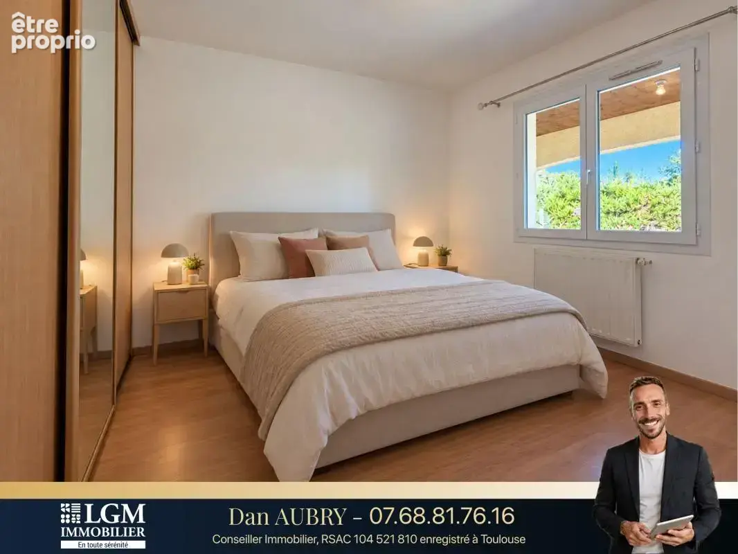 AUTERIVE – Maison familiale de plain-pied de 129 m², jardin sans vis-à-vis de 1 000 m² et garage de 32 m² - photo 7