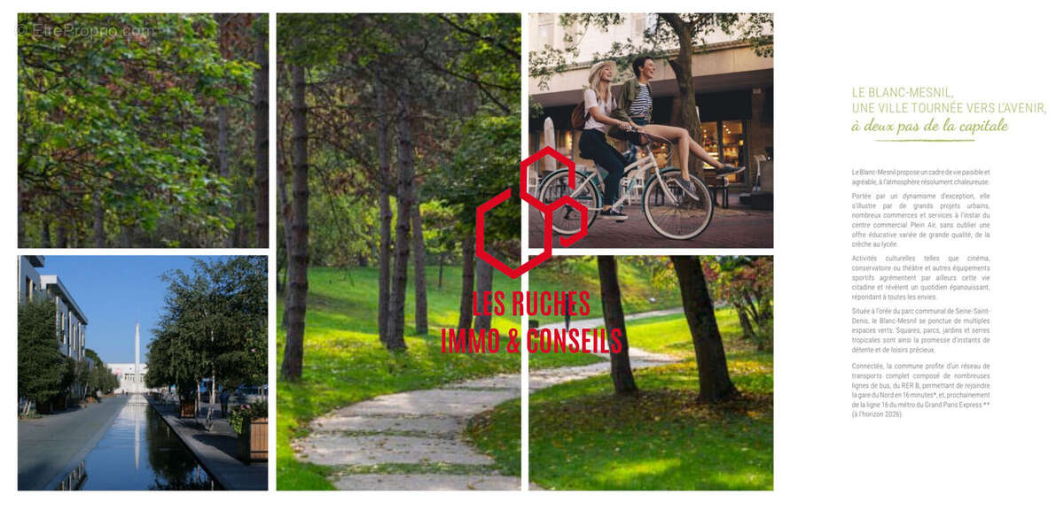 Appartement à LE BLANC-MESNIL