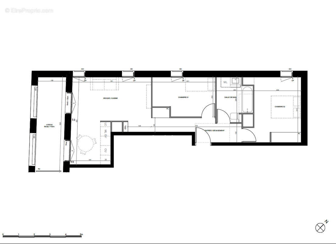 Appartement à TOULOUSE