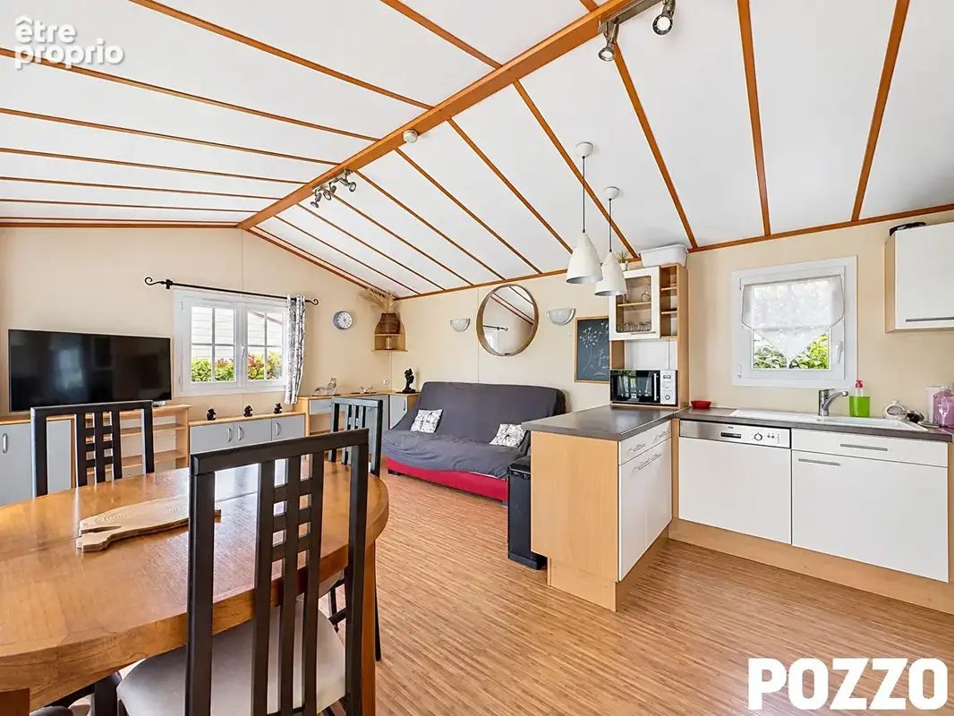 CHALET À VENDRE - Parc Résidentiel de loisirs à HUDIMESNIL à 10 min de la mer ! - photo 4