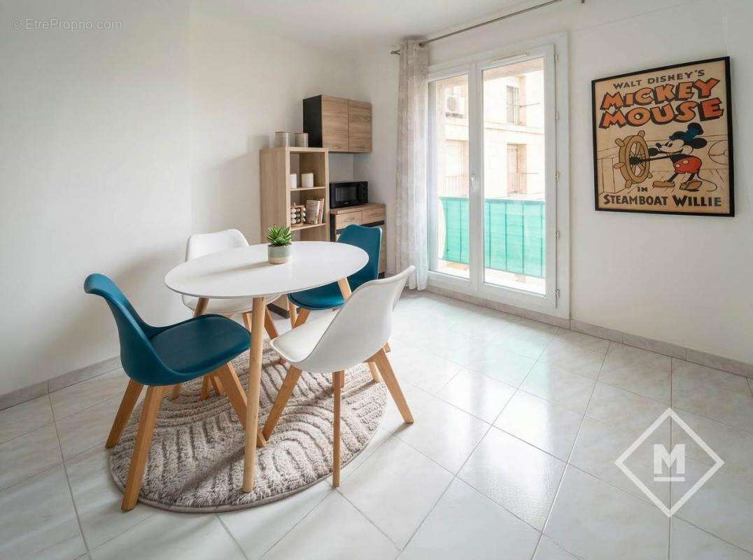 Vente bel appartemenet type 3 de 57m2 lumineux secteur baille 13005 Marseille - photo 3