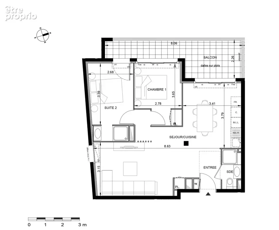 Appartement 59 m² à vendre à Nice (06300) - photo 15