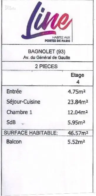 Appartement 2 pièces 46 m² à vendre à Bagnolet (93170) - photo 9
