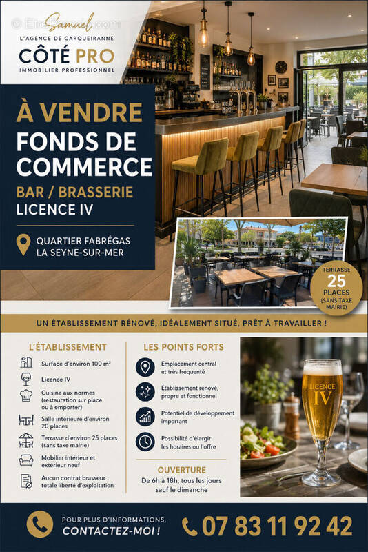 Commerce à LA SEYNE-SUR-MER