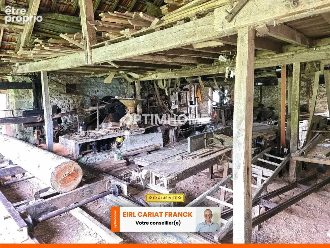 Scierie et maison sur 106 m², l’ensemble sur 25000 m² de terrain avec granges et annexes > - photo 31