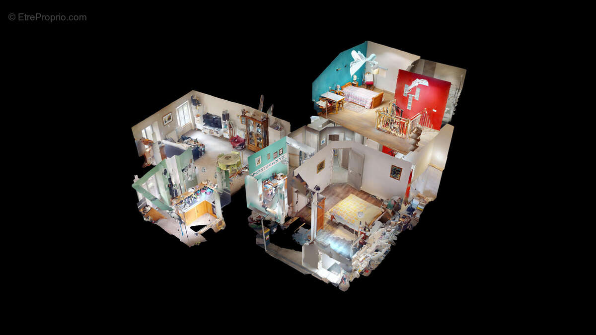 EN EXCLUSIVITE ! le prix d'un grand appartement! Maison de bourg de caractère rénovée, avec garage et terrasse - photo 5