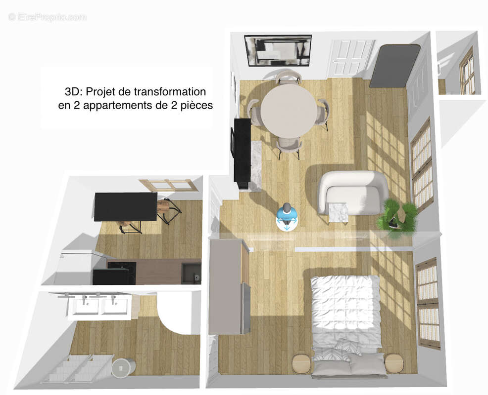 Appartement à PARIS-18E