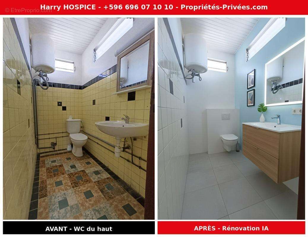 EXCLUSIVITE - FORT-DE-FRANCE - RARE 470m² - Maison 7P 119m² - 2x F2 - Idéal investisseur ou famille - 174 000 - photo 9