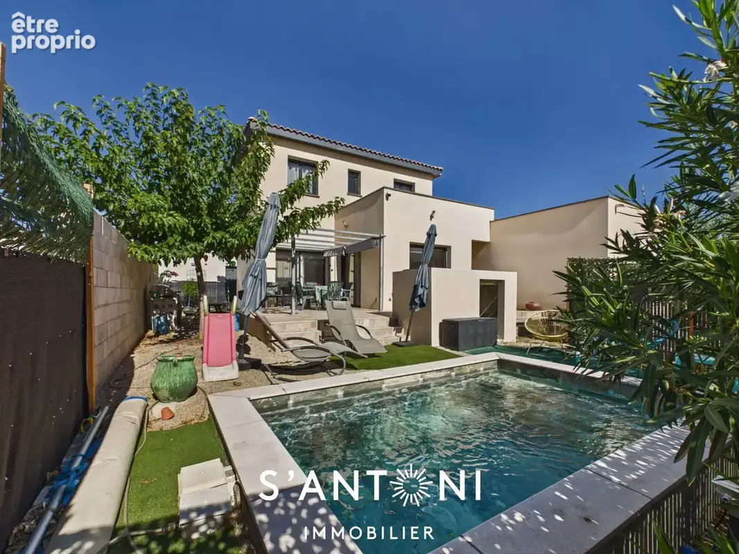 Sauvian  secteur des moulières  maison contemporaine 87 m²  piscine  dpe b/a - photo 5