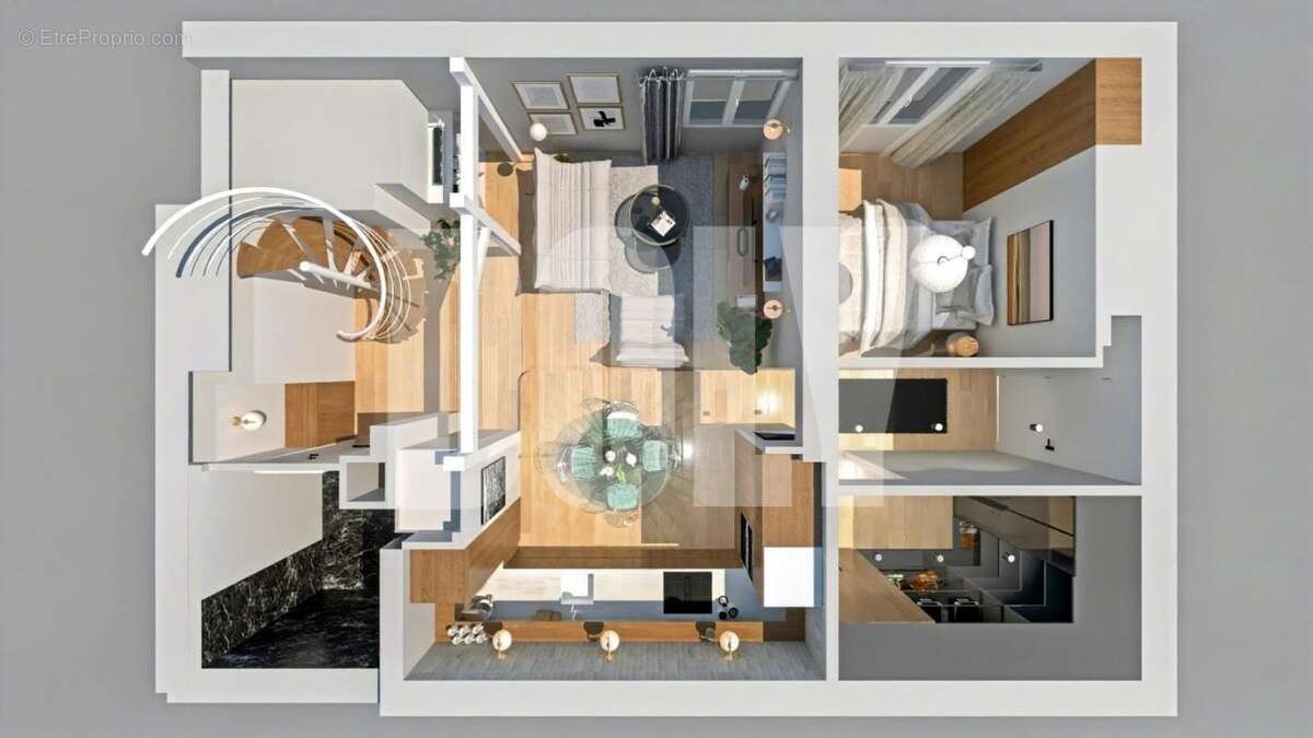 Appartement à PARIS-1E