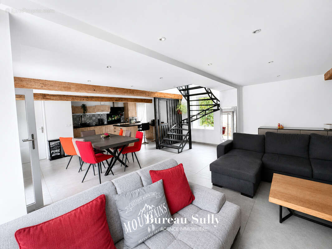 Maison 127 m2 terrain 1549 m2  ttes commodités Saint Didier sur Chalaronne, Thoissey 15 mn gare SNCF - photo 5