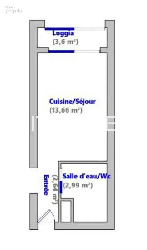 Balaruc Les Bains : 19m² + Loggia actuellement loué 640€ - photo 10