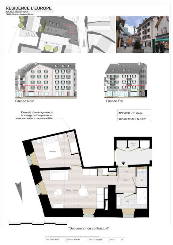 Appartement à CHAMONIX-MONT-BLANC