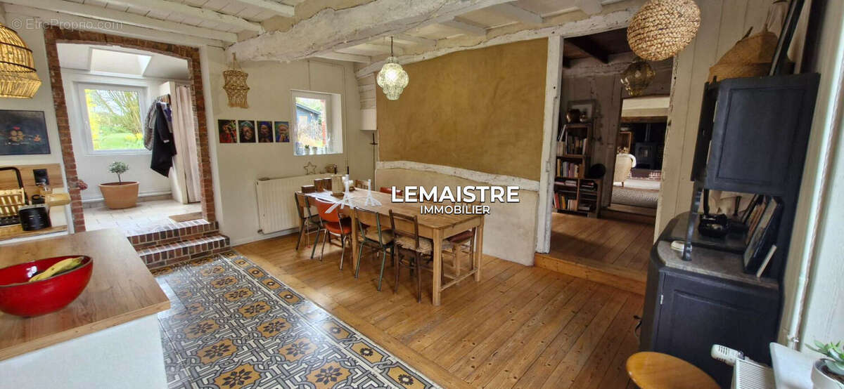 Maison à vendre - 10 min d'Yvetot - 166 m² - 4 chambres - Garage indépendant - Terrain de 1 780 m² - photo 5