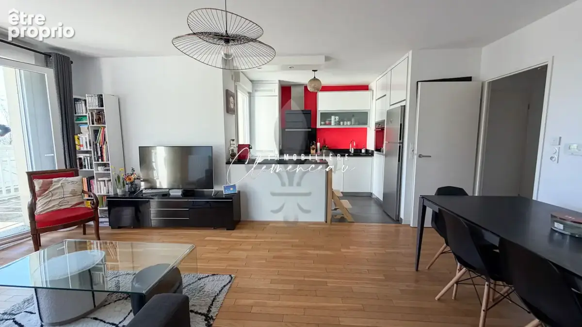 A vendre - appartement 82.45 m² - 3 chambres - jardin/terrasse 202 m² - 2 parking- 1 cave - photo 5