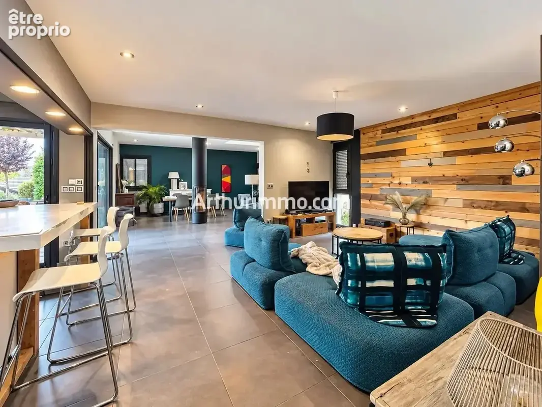Maison d’architecte de 186 m² avec piscine et belle vue dégagée - photo 4