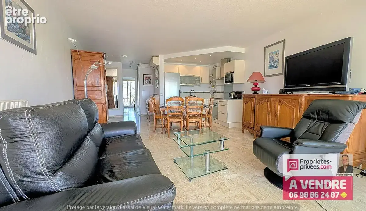 3 pieces cannes marina vue mer - photo 4